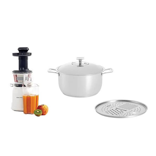 EXTRACTOR DE JUGO NUTREX PRESS + ASADOR DE 6 LITROS + BANDEJA RALLADORA / VAPORIZADORA 6 L en Anta, Cusco