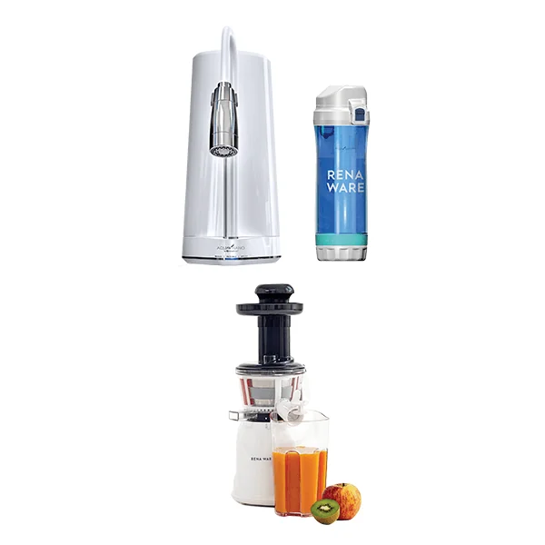 AQUA ✓ NANO CTU-500 + EXTRACTOR DE JUGO NUTREX PRESS + BOTELLA FILTRANTE RENA WARE en Anta, Cusco